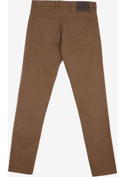 Normal Bel Slim Fit Vizon Erkek Pantolon ACE012510183_PANTOLON 5 Cep fiyatları