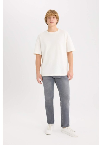 Sergio Regular Fit Normal Kalıp Normal Bel Boru Paça Jean Pantolon B7349AX25SP
