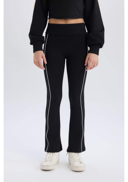 Kız Çocuk Relax Fit Bisiklet Yaka Sweatshirt D9785A825SP