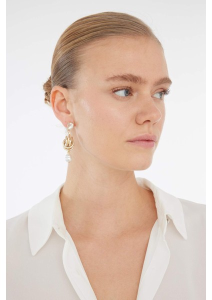 Kadın İncili Küpe E1446AXNS fiyatları