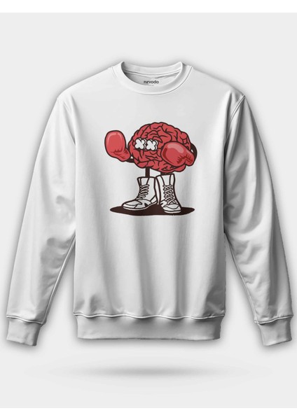 Boks Yapan Beyin Unisex Regular Sweatshirt