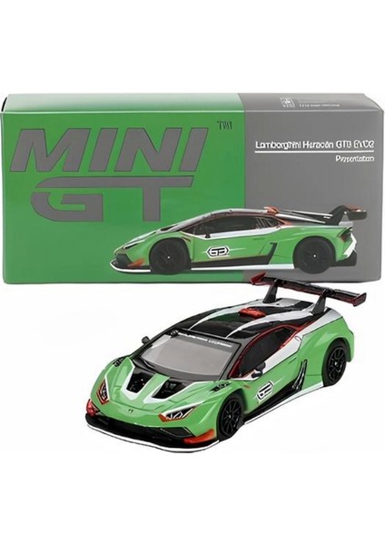 Mini Gt 1/64 Lamborghini Huracán Gt3 Evo2 Presentation fırsatları
