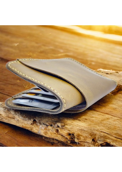 Cy Leather Monar Camel Hakiki Deri El Yapımı Büyük Erkek Cüzdanı indirimleri