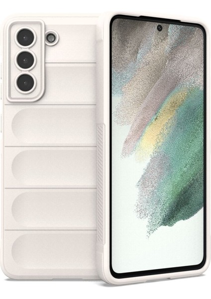 Samsung Galaxy S22 Plus Kılıf Elde Tutma Kolaylıkla Kaydırmaz Kenar Line Dizayn Optietnik Kapak