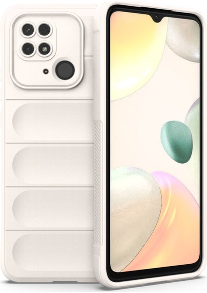 Xiaomi Poco C40 Kılıf Elde Tutma Kolaylıkla Kaydırmaz Kenar Line Dizayn Optietnik Kapak