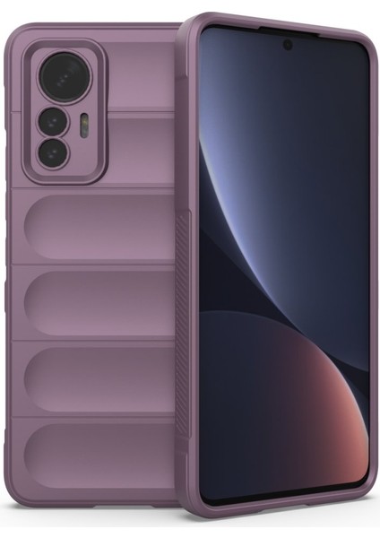Xiaomi Mi 12 Lite Kılıf Elde Tutma Kolaylıkla Kaydırmaz Kenar Line Dizayn Optietnik Kapak
