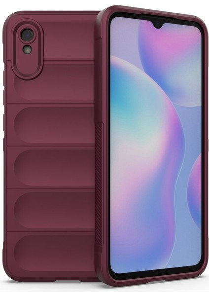 Xiaomi Redmi 9A Kılıf Elde Tutma Kolaylıkla Kaydırmaz Kenar Line Dizayn Optietnik Kapak