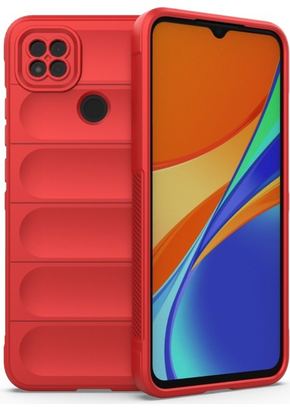 Xiaomi Redmi 9c Kılıf Elde Tutma Kolaylıkla Kaydırmaz Kenar Line Dizayn Optietnik Kapak