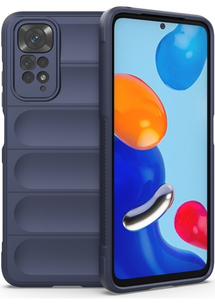 Xiaomi Redmi Note 11S Kılıf Elde Tutma Kolaylıkla Kaydırmaz Kenar Line Dizayn Optietnik Kapak