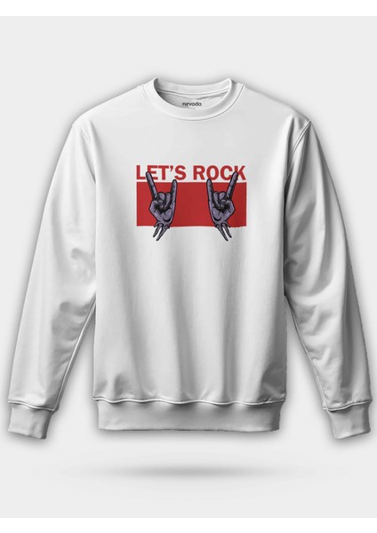 Rock Sembol Unisex Regular Sweatshirt