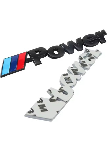M Power 3D Metal Stıcker Bmw Güç Rozet Araba Aksesuarı fırsatları