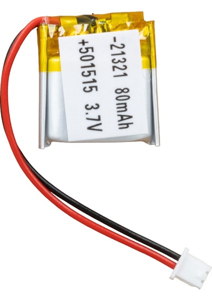 3.7 Volt 80 Mah Lityum Polimer Pil (4825)