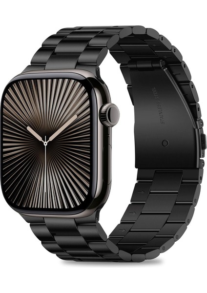 Apple Watch 6 7 8 9 10 Se Ultra Uyumlu Kordon 44 45 46 49MM Paslanmaz Çelik Metal Kayış