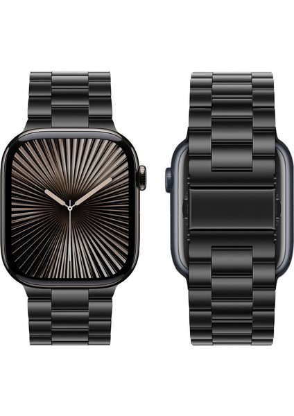 Apple Watch 6 7 8 9 10 Se Ultra Uyumlu Kordon 44 45 46 49MM Paslanmaz Çelik Metal Kayış fiyatları