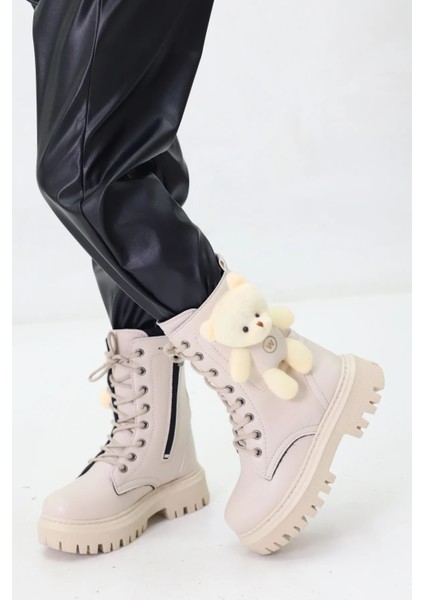 Wnt 5141 Bej Termo Taban Kız Çocuk Bot