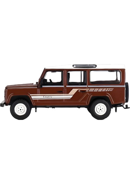Mini Gt 1/64 Land Rover Defender 110 1985 County Station Wagon Russet Brown