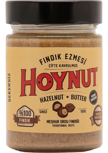 Şekersiz Fındık Ezmesi 300 gr