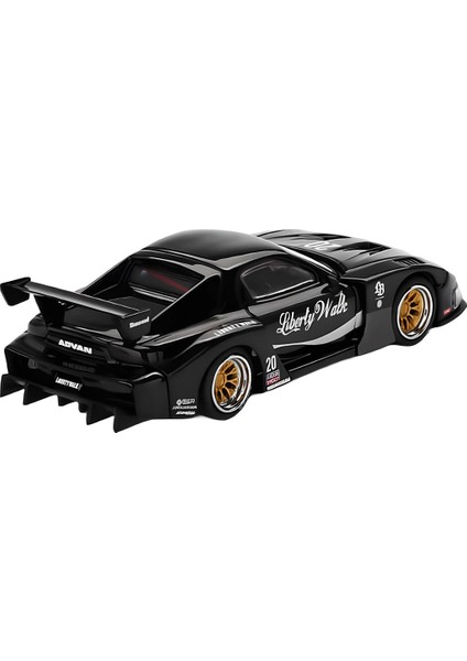 Mini Gt 1/64 Mazda Rx-7 Lb-Super Silhouette Liberty Walk Black