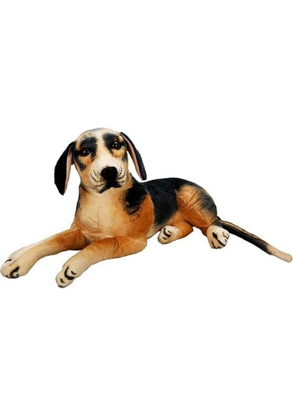 Peluş Yatan Köpek Beagle