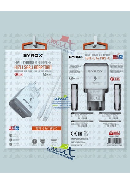 Umut Biliim Teknolojileri _ Type-C Çıkışlı Charger And Data Cable /şarj ve Data Kablosu/type-C To LIGHTNING/18W Pd Quıck Change Qc 3.0/3.0A _PD18T_
