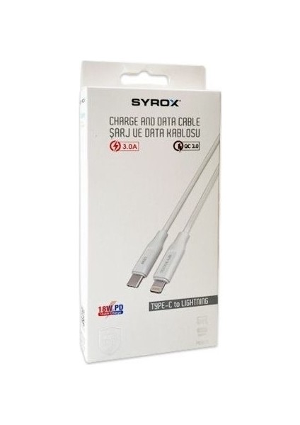 Umut Bilşim Teknolojileri _ PD18LK 18W Pd Type-C To Lightning Kablo (Type-C To Lightnin Kablo) fiyatları