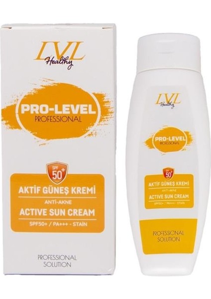 Spf 50+ /pa+++ Anti-Stain Leke Karşıtı Aktif Güneş Kremi 100 ml