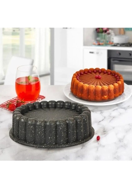 Granit Döküm Tart Ve Kek Kalıbı