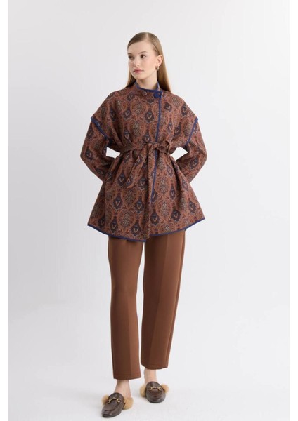 Kadın Yandan Bağlamalı Tasarım Kimono Ceket fırsatları