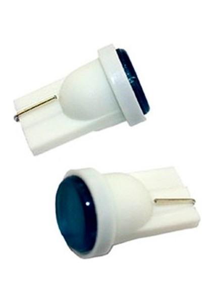 Ledli Dekoratif Ampul T10 Cob Led Mavi 12V / LAAM514