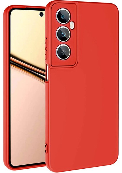 Realme C65 Uyumlu Içi Kadife Kamera Korumalı Darbe Emici Elden Kaymaz Silikon Kılıf