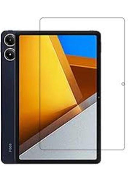 Poco Pad Tablet Ekran Koruyucu 9h Esnek Nano 12.1 Inç 2024 Uyumlu Şeffaf