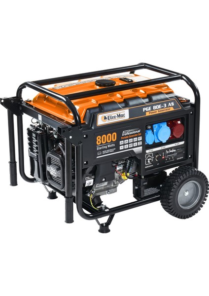 Oleomac Pge 80E-3 Eur5 Jeneratör 8,12 Kva Marşlı Dual