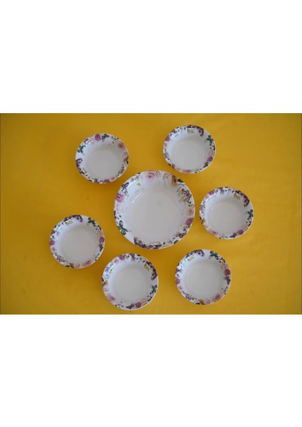 Mitra Dijital Baskılı 7'Li Çerezlik Kase modelleri