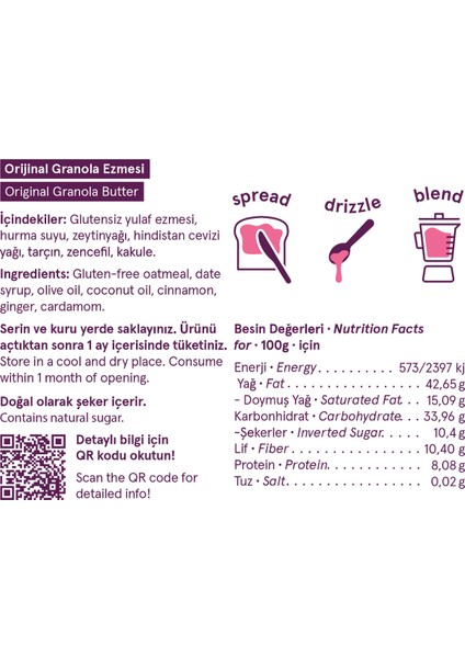 4’lü Granola Butter Original 2xkıtır Kraker,üzümlü Cevizli Biscotti Paketi Sağlıklı Atıştırmalık