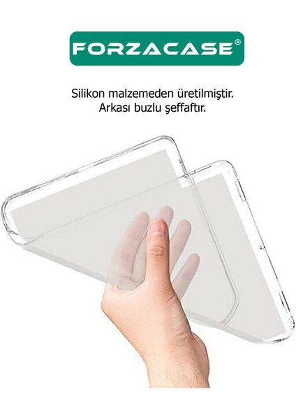 Xiaomi Redmi Pad Se 8.7 ile Uyumlu Silikon Kılıf Buzlu Şeffaf - FC013