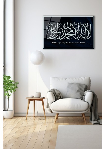 Dekoratif Duvar Tablosu Temperli Cam Tablo 72 x 46 cm