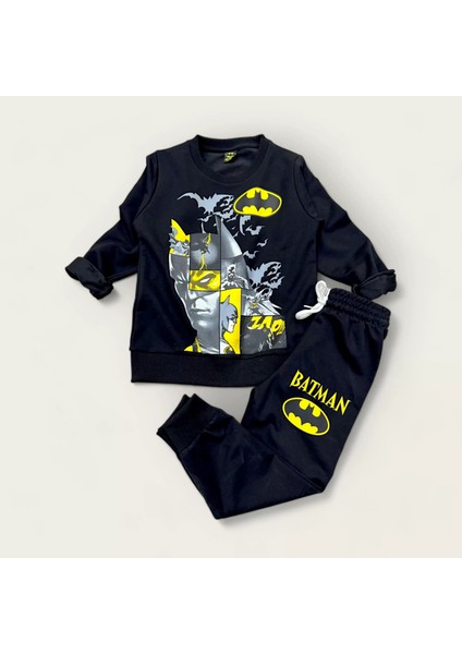 Batman Erkek Alt Üst Çocuk Takım