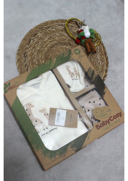 Barbosa Babycosy Hastane Çıkışı 5'li Set %100 Organik Unisex