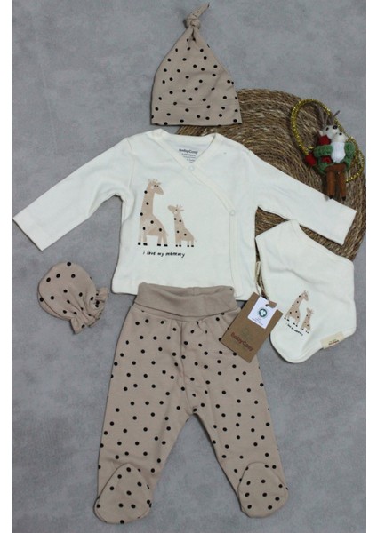 Barbosa Babycosy Hastane Çıkışı 5'li Set %100 Organik Unisex modelleri