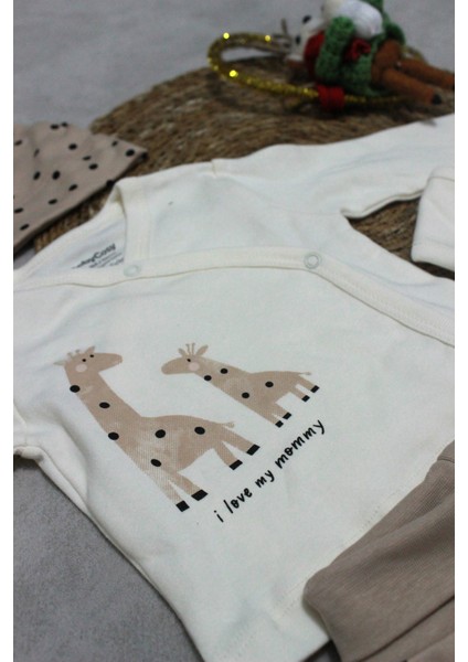 Barbosa Babycosy Hastane Çıkışı 5'li Set %100 Organik Unisex fırsatları