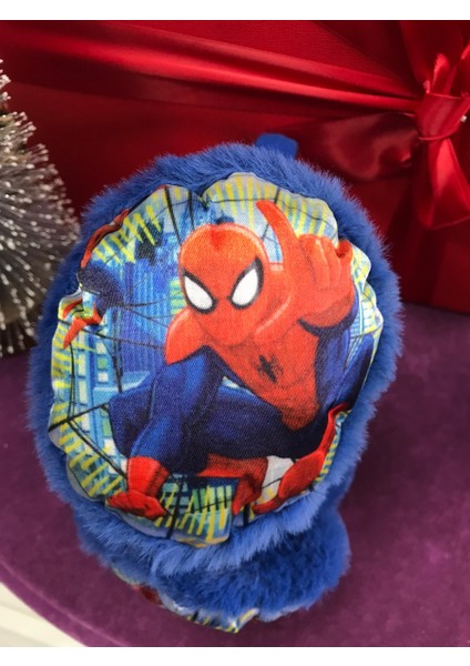Spiderman Örümcek Adam Figürlü Kulaklık Bere