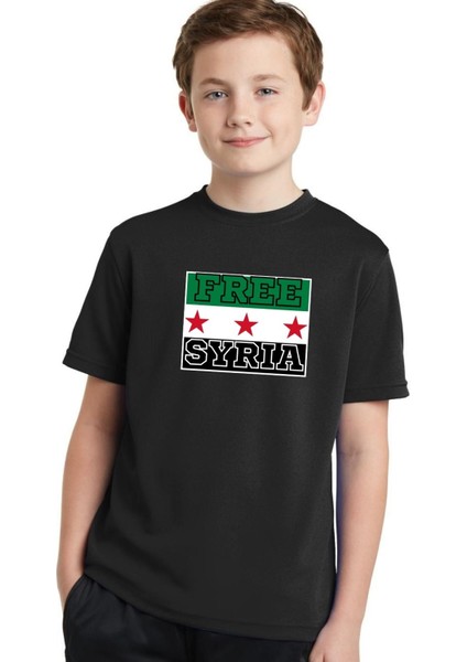 Free Syria Tshirt - Yeni Suriye Tişörtü - Syria Tshirt - Yeni Suriye Bayrak Tişört -New Syria Flag Tshirt modelleri