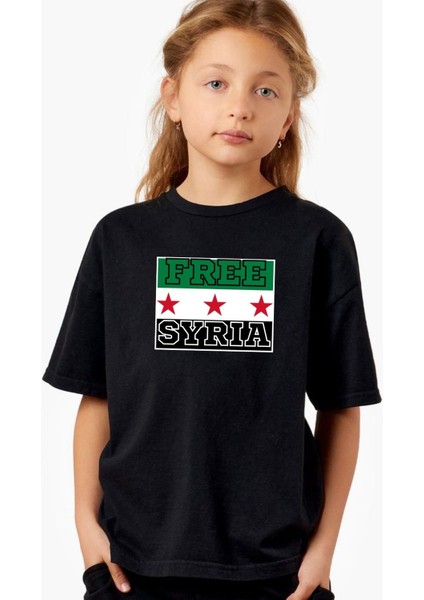 Free Syria Tshirt - Yeni Suriye Tişörtü - Syria Tshirt - Yeni Suriye Bayrak Tişört -New Syria Flag Tshirt fırsatları