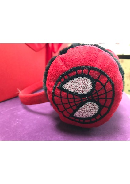 Spiderman Örümcek Adam Figürlü Kulaklık Bere