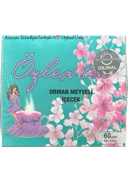Kuzeyin Tedarikçisi ÖzlexTea Orman Meyveli Nefis İçecek