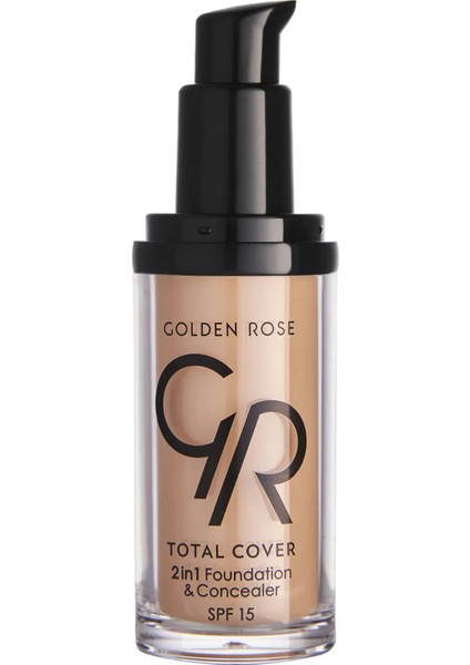 Total Cover 2in1 Fondoten&concealer No:07