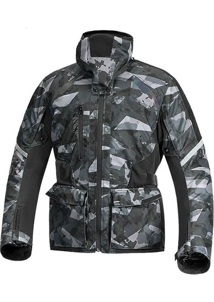 JK108C 4 Mevsim Motosiklet Montu Camo