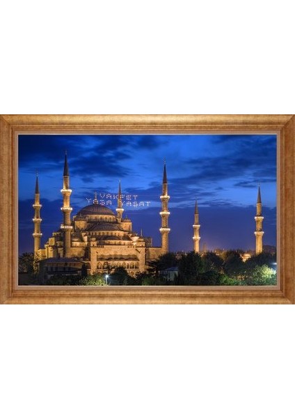 Altın Çerçeveli Paspartulu Tablo IR240