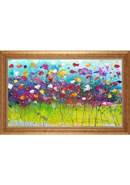 Altın Çerçeveli Paspartulu Tablo IR3736