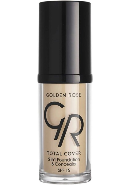 Total Cover 2in1 Fondoten&concealer No:11